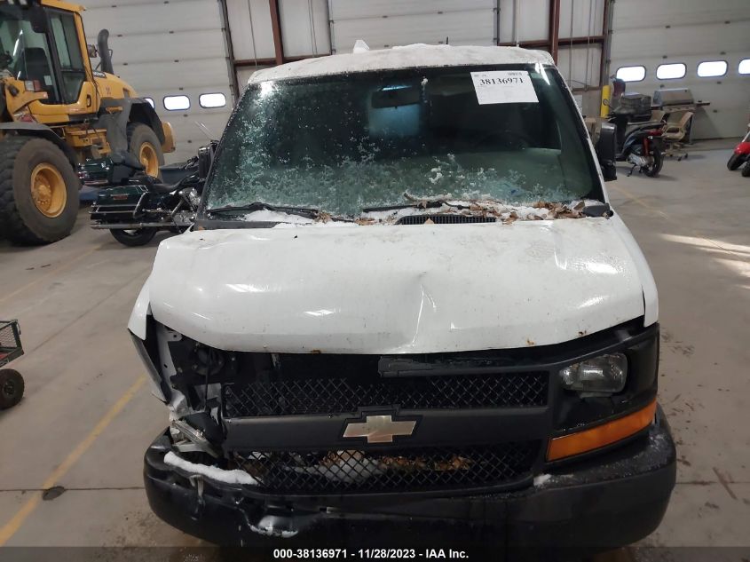 2013 CHEVROLET EXPRESS 1500 WORK VAN 1GCSGAFX0D1161950