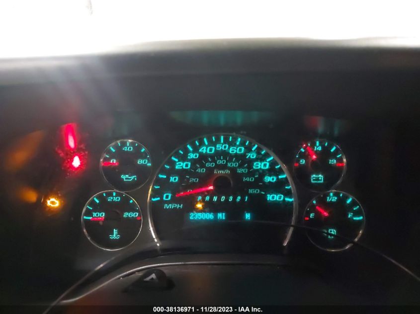 2013 CHEVROLET EXPRESS 1500 WORK VAN 1GCSGAFX0D1161950