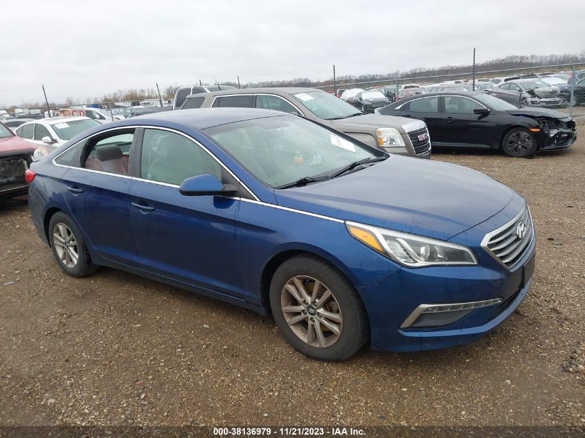 2015 HYUNDAI SONATA SE - 5NPE24AF3FH134992