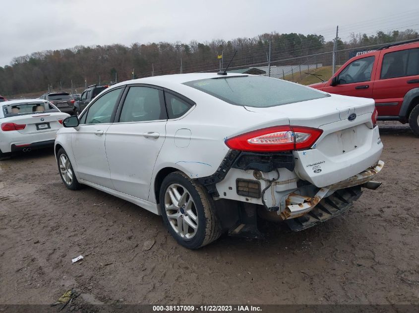 2014 FORD FUSION SE - 1FA6P0HD7E5390611