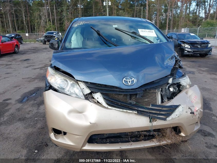 2015 TOYOTA SIENNA L 7 PASSENGER - 5TDZK3DC6FS573062