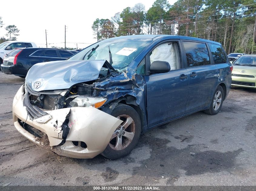 2015 TOYOTA SIENNA L 7 PASSENGER - 5TDZK3DC6FS573062