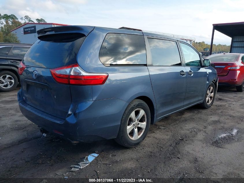 2015 TOYOTA SIENNA L 7 PASSENGER - 5TDZK3DC6FS573062