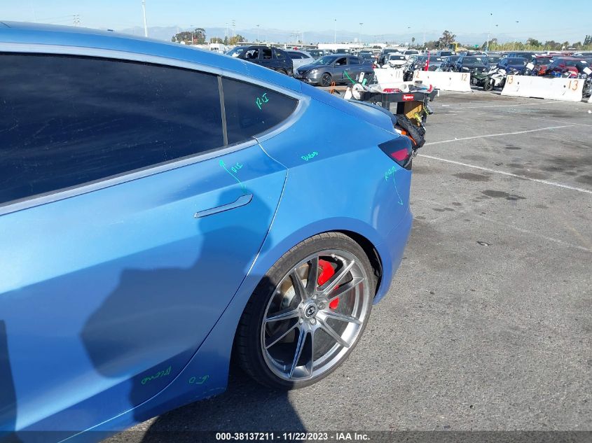 2019 TESLA MODEL 3 LONG RANGE/PERFORMANCE - 5YJ3E1EB2KF231081