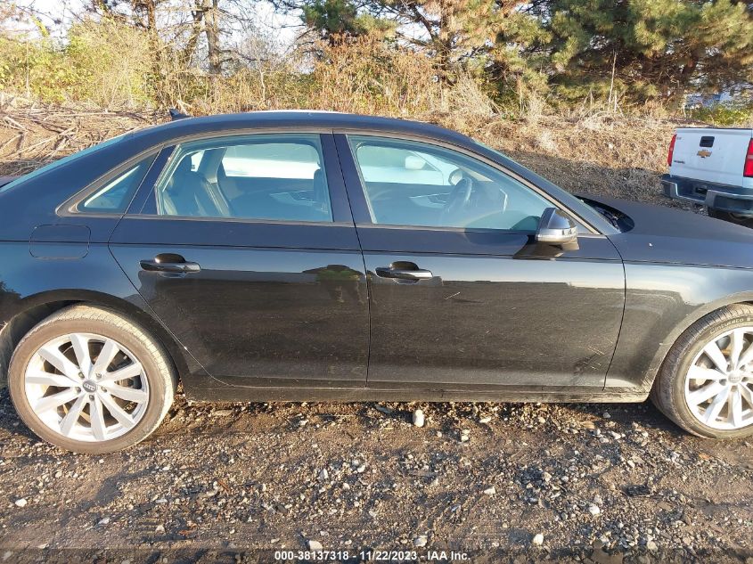 2017 AUDI A4 2.0T PREMIUM - WAUANAF4XHN003571