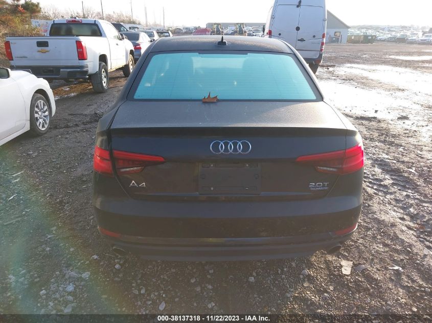 2017 AUDI A4 2.0T PREMIUM - WAUANAF4XHN003571