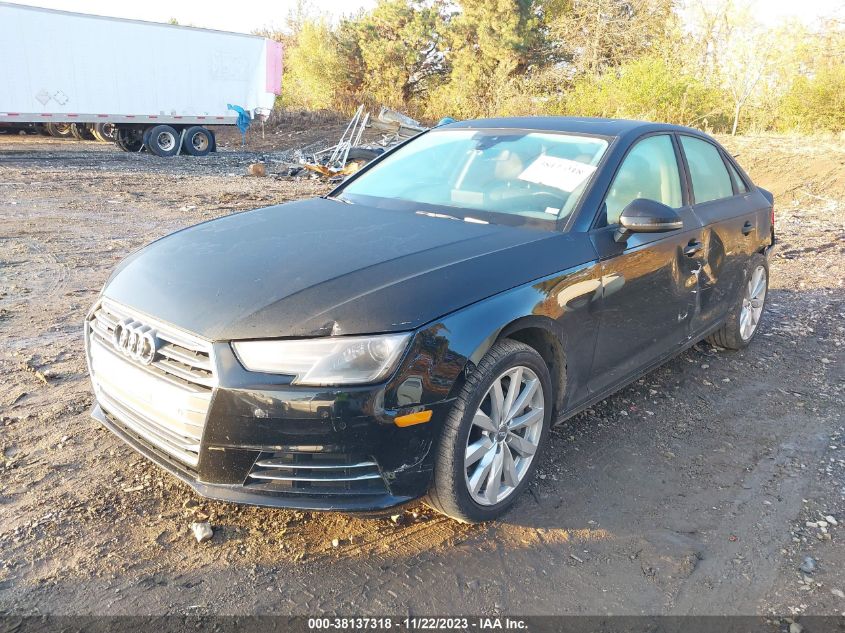 2017 AUDI A4 2.0T PREMIUM - WAUANAF4XHN003571