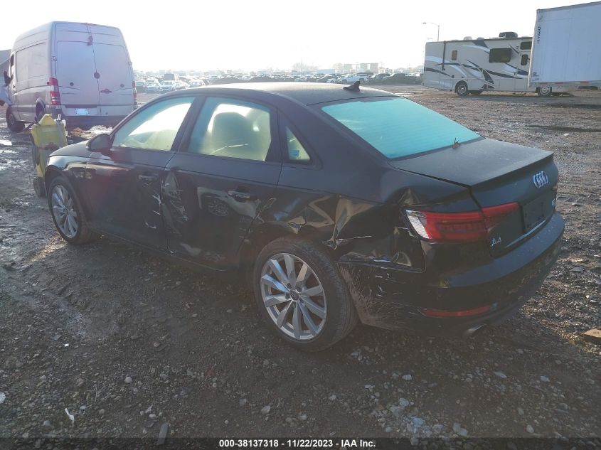 2017 AUDI A4 2.0T PREMIUM - WAUANAF4XHN003571