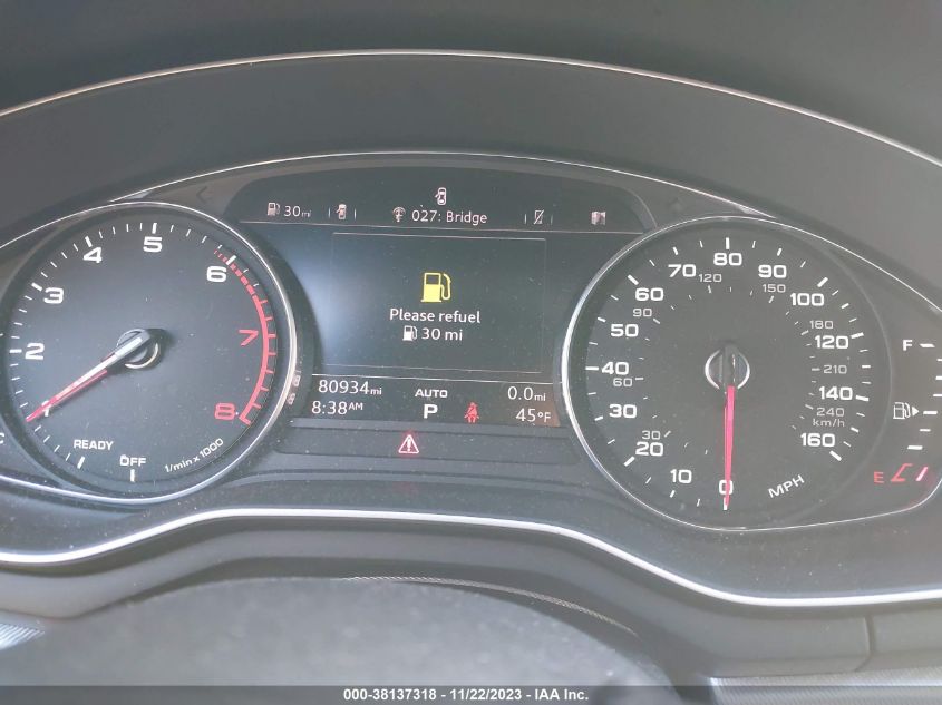 2017 AUDI A4 2.0T PREMIUM - WAUANAF4XHN003571
