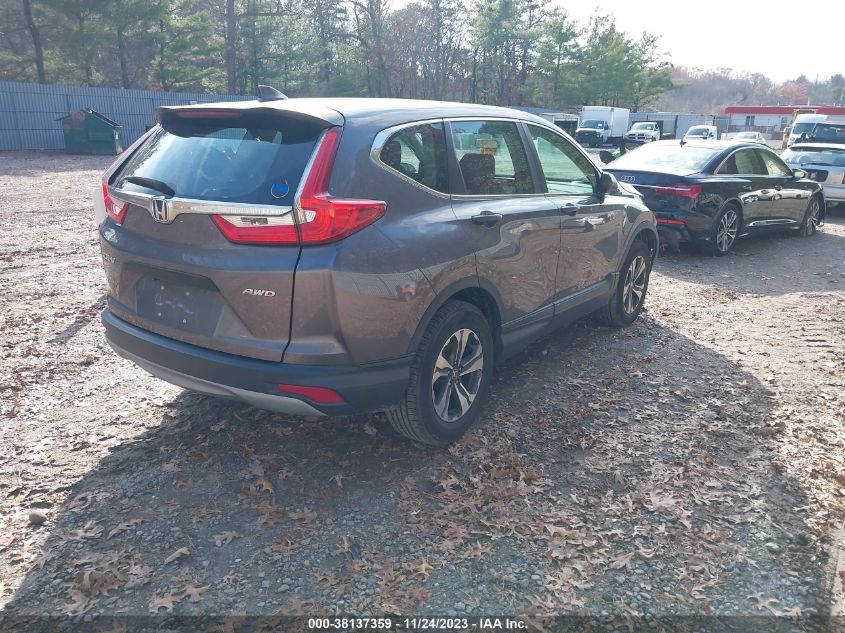 2019 HONDA CR-V LX - 2HKRW6H36KH215038