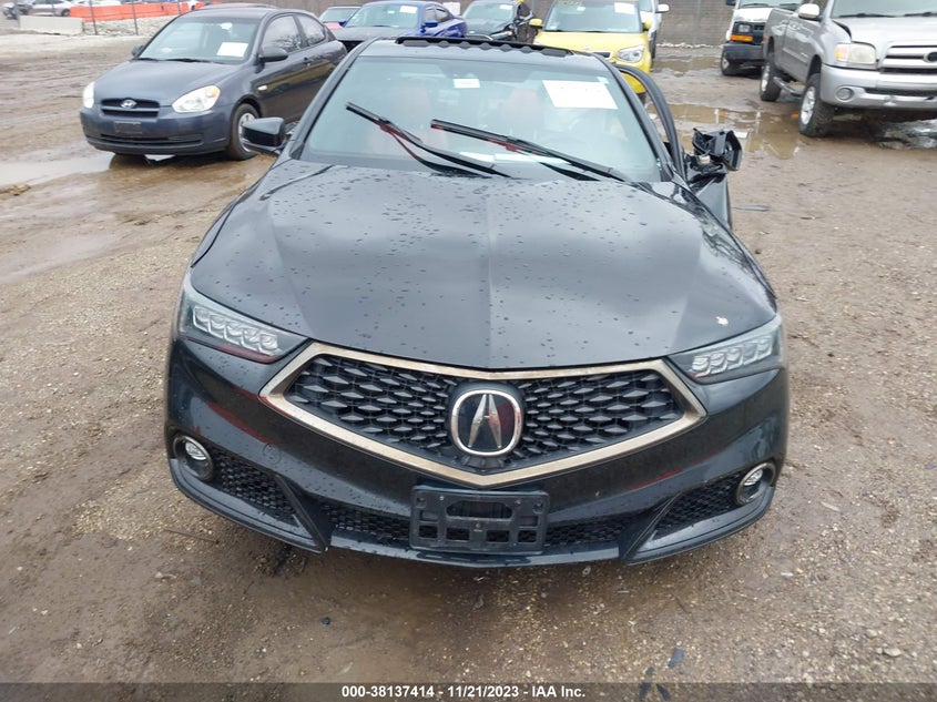 VIN 19UUB3F60JA004880 2018 ACURA TLX TECH   A-SPEC PKGS