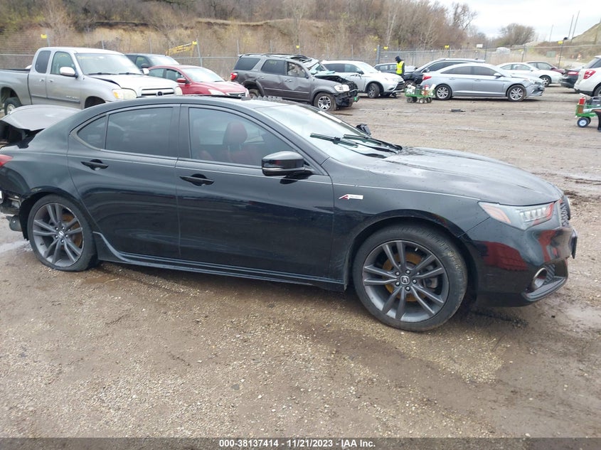 VIN 19UUB3F60JA004880 2018 ACURA TLX TECH   A-SPEC PKGS