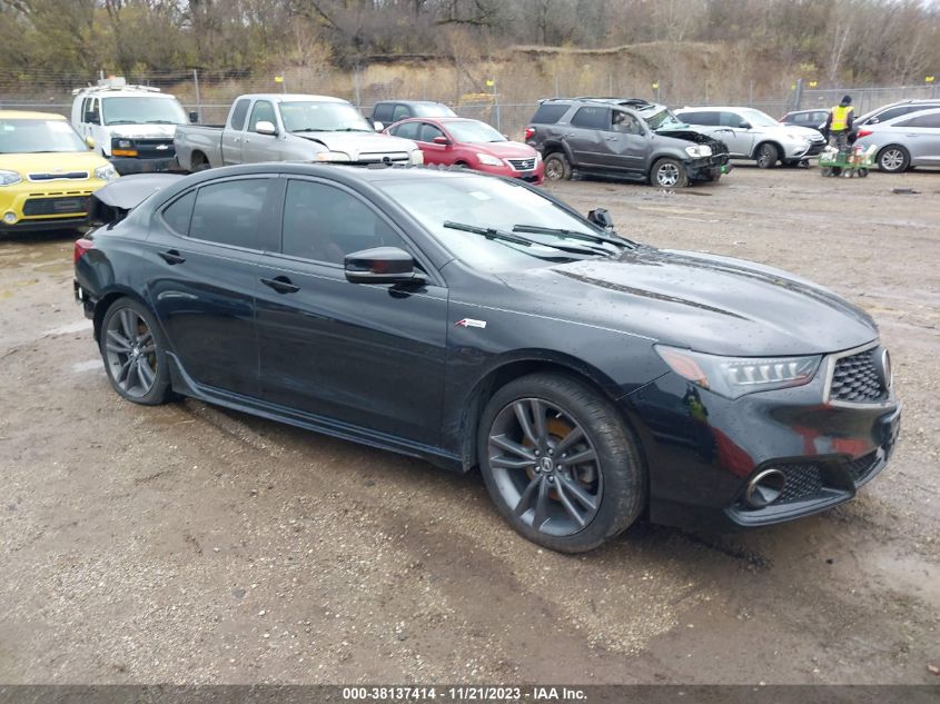 VIN 19UUB3F60JA004880 2018 ACURA TLX TECH   A-SPEC PKGS