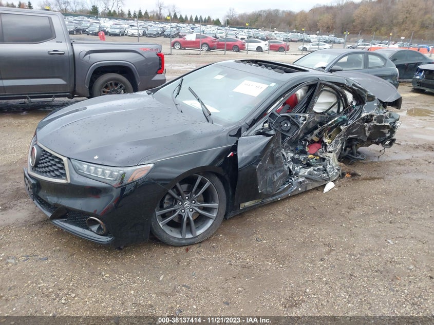VIN 19UUB3F60JA004880 2018 ACURA TLX TECH   A-SPEC PKGS