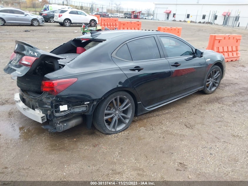 VIN 19UUB3F60JA004880 2018 ACURA TLX TECH   A-SPEC PKGS