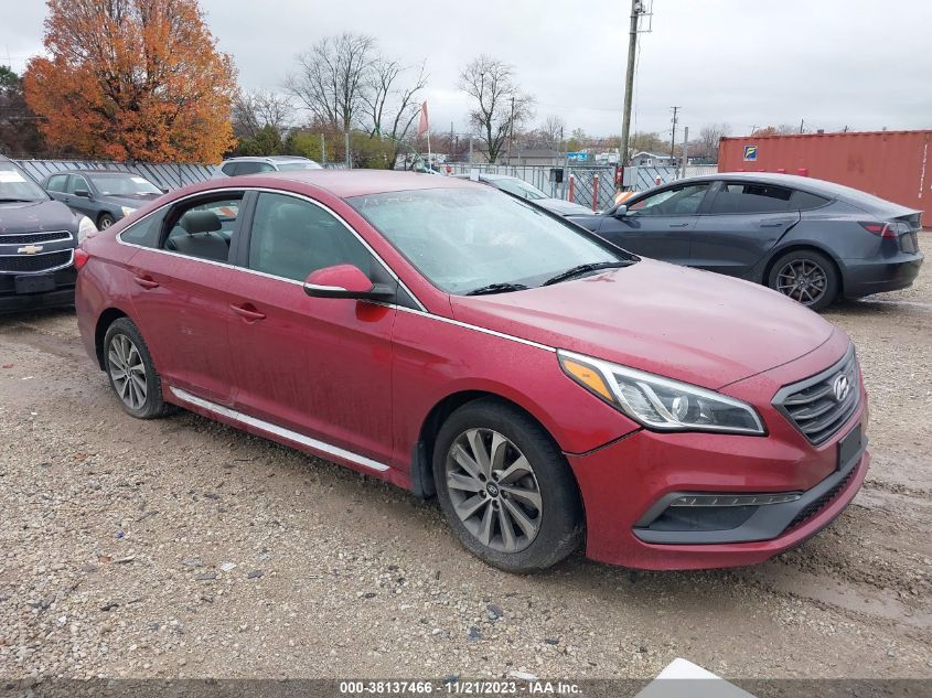 2016 HYUNDAI SONATA SPORT - 5NPE34AF8GH289374