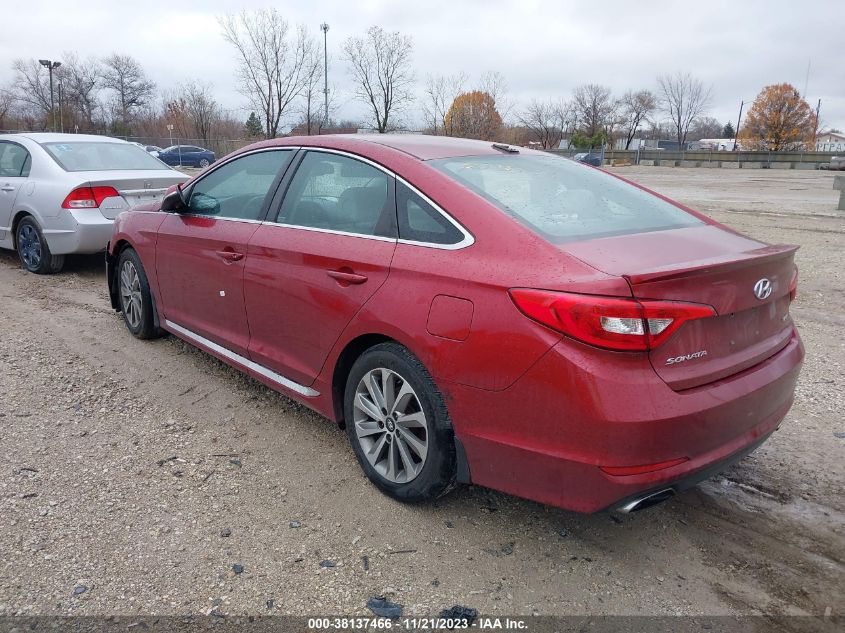 2016 HYUNDAI SONATA SPORT - 5NPE34AF8GH289374