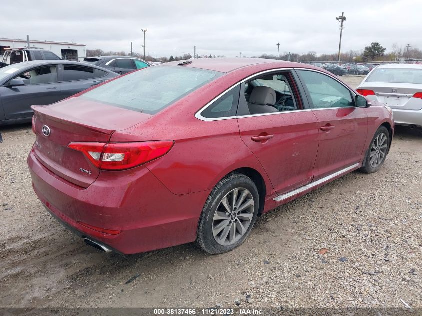 2016 HYUNDAI SONATA SPORT - 5NPE34AF8GH289374