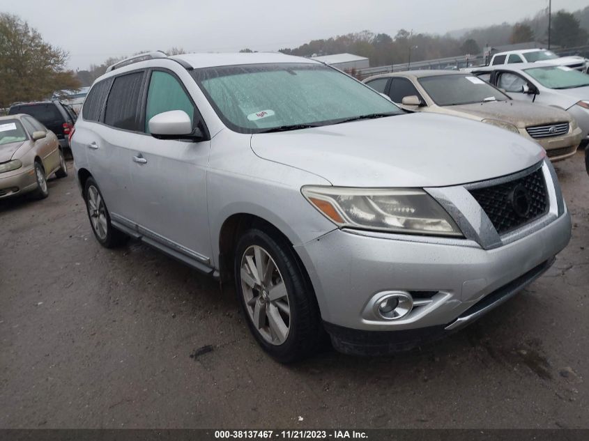 2014 NISSAN PATHFINDER PLATINUM - 5N1AR2MNXEC631383