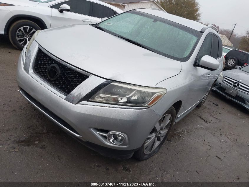 2014 NISSAN PATHFINDER PLATINUM - 5N1AR2MNXEC631383