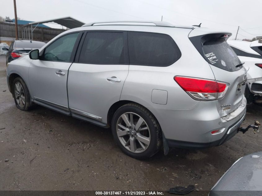 2014 NISSAN PATHFINDER PLATINUM - 5N1AR2MNXEC631383