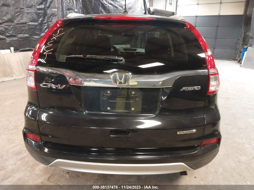 2016 HONDA CR-V TOURING - 5J6RM4H97GL124341
