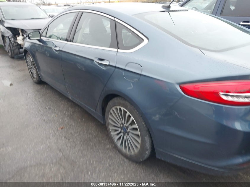 VIN 3FA6P0HD2JR153600 2018 FORD FUSION SE