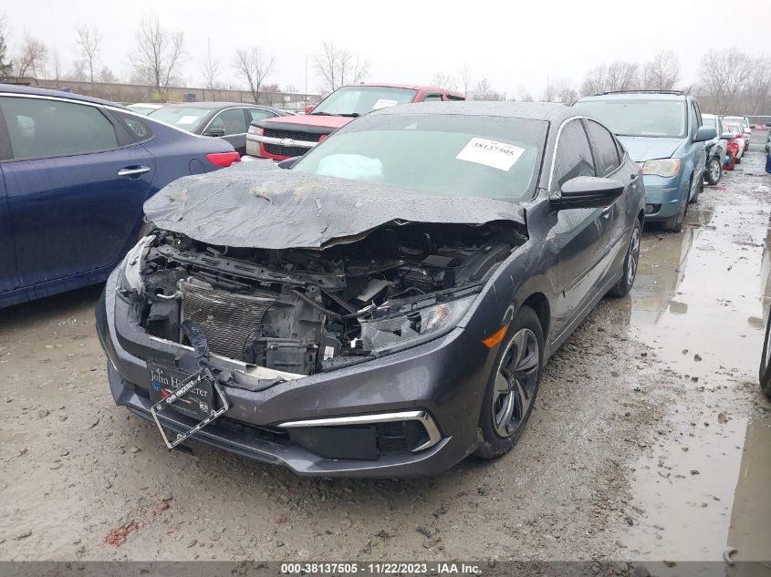 2019 HONDA CIVIC LX - 2HGFC2F61KH582215