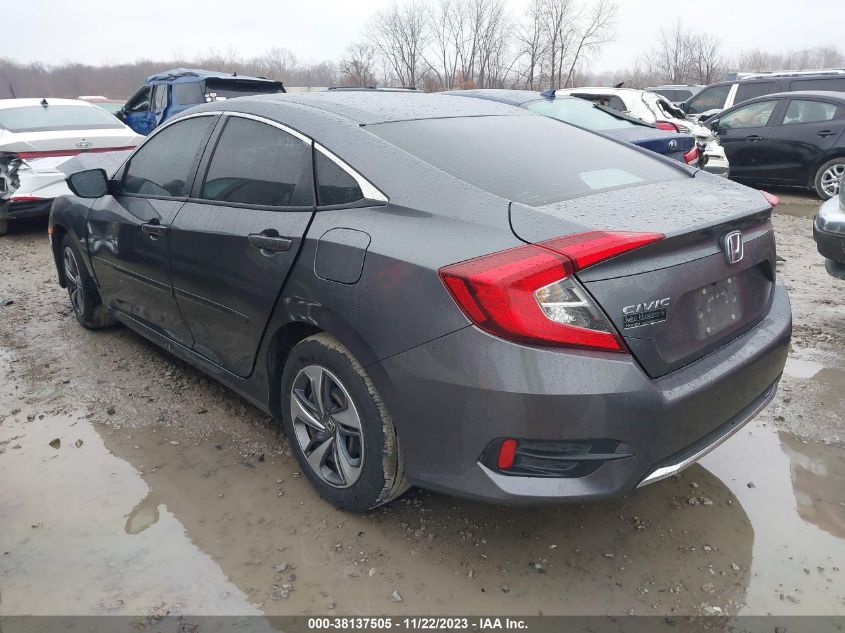 2019 HONDA CIVIC LX - 2HGFC2F61KH582215