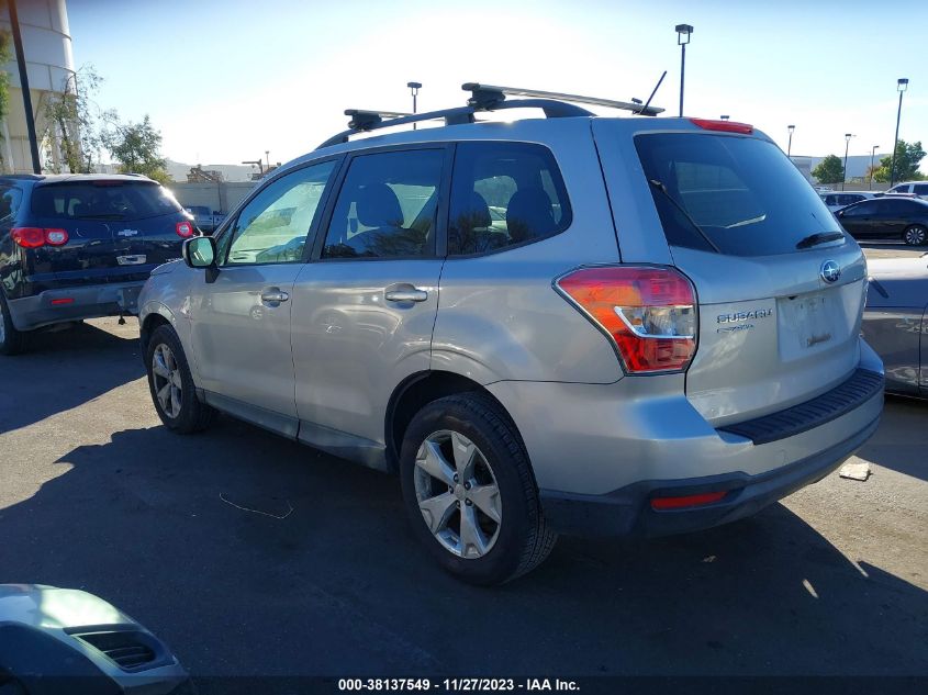 2015 SUBARU FORESTER 2.5I PREMIUM - JF2SJADC3FH549171