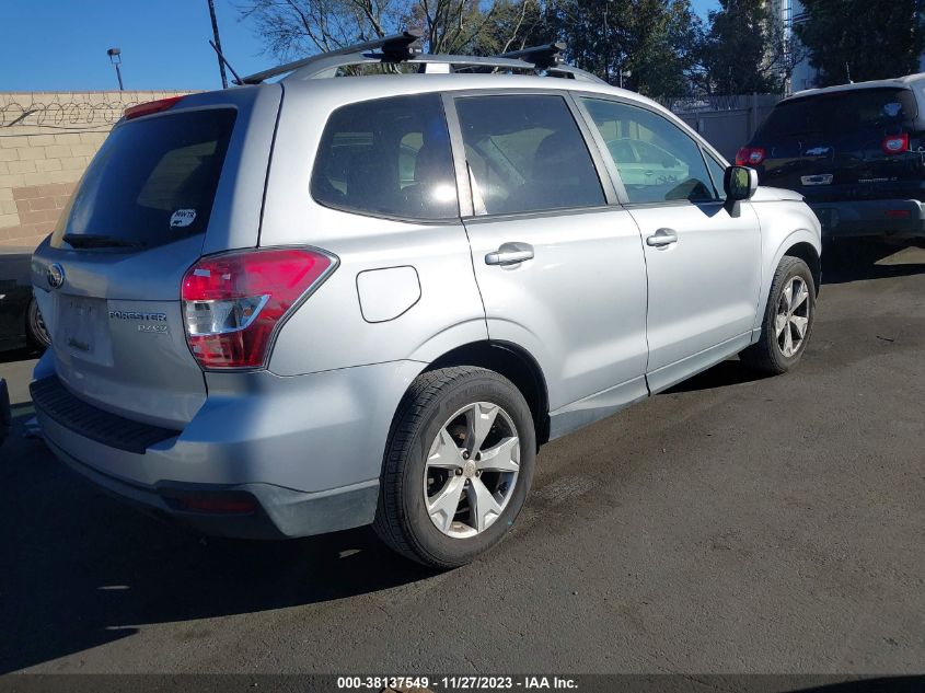 2015 SUBARU FORESTER 2.5I PREMIUM - JF2SJADC3FH549171