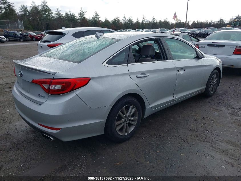 2016 HYUNDAI SONATA SE - 5NPE24AF5GH303315