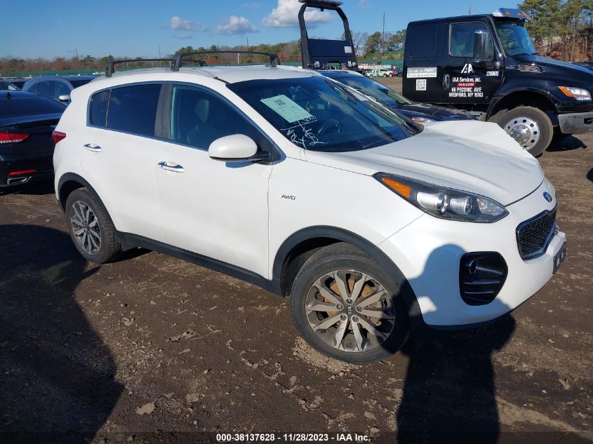 2017 KIA SPORTAGE EX - KNDPNCAC7H7143752
