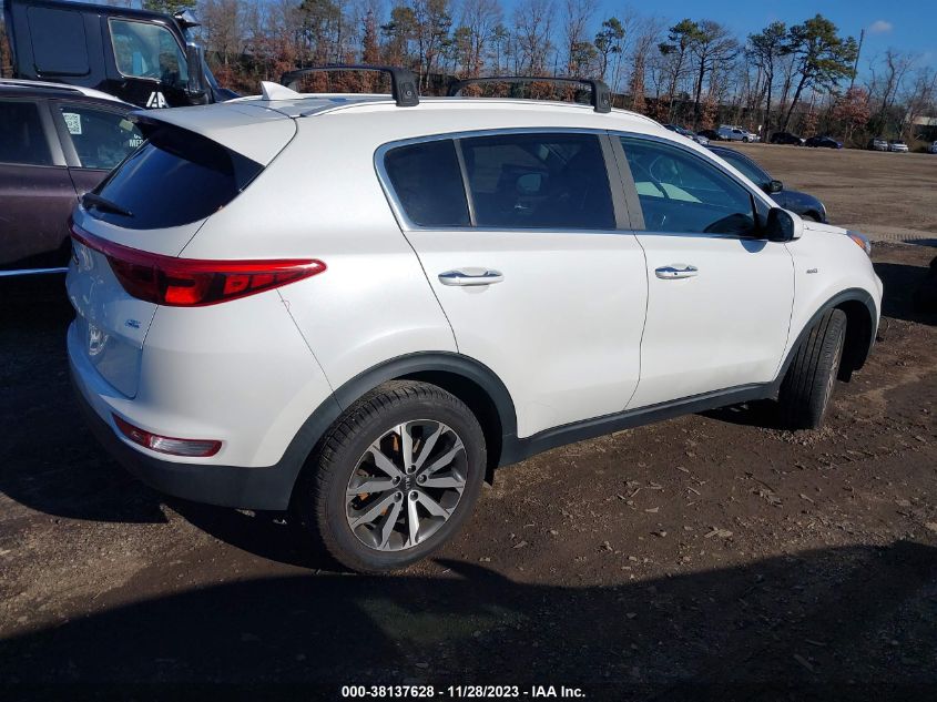 2017 KIA SPORTAGE EX - KNDPNCAC7H7143752