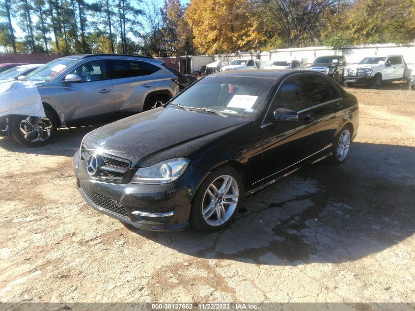 2013 MERCEDES-BENZ C 300 LUXURY 4MATIC - WDDGF8AB1DR295466