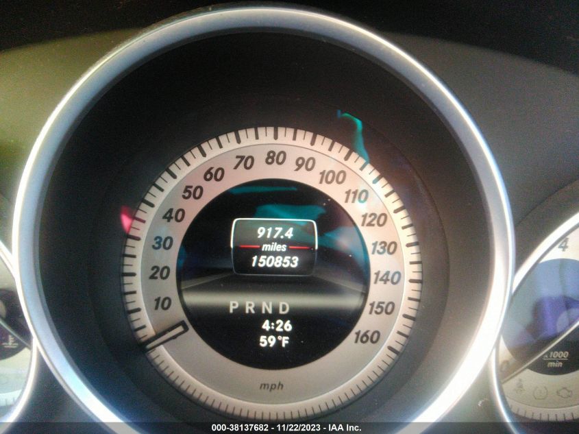 2013 MERCEDES-BENZ C 300 LUXURY 4MATIC - WDDGF8AB1DR295466
