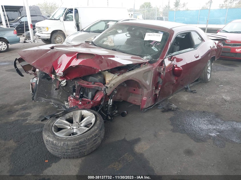 VIN 2C3CDZAG8KH557243 2019 DODGE CHALLENGER SXT