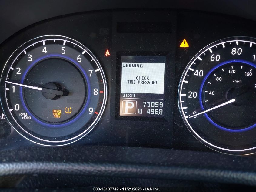 2013 INFINITI G37 JN1CV6FE8DM772347