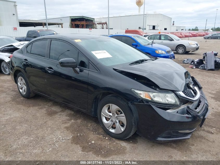 2015 HONDA CIVIC LX - 19XFB2F53FE097441
