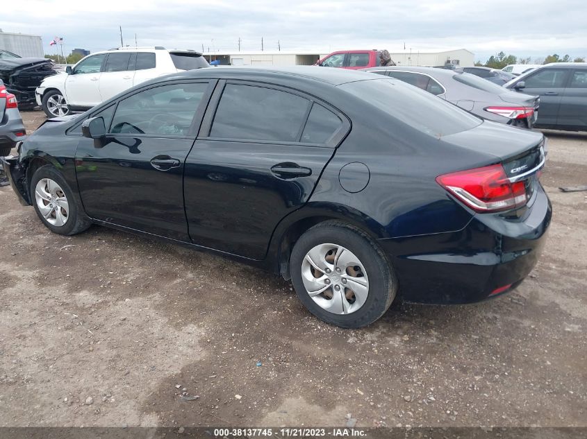 2015 HONDA CIVIC LX - 19XFB2F53FE097441