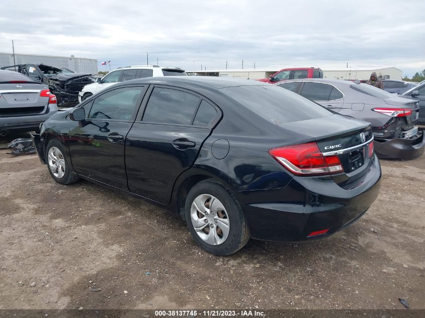2015 HONDA CIVIC LX - 19XFB2F53FE097441