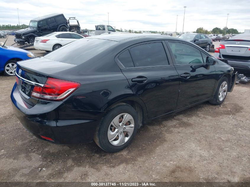 2015 HONDA CIVIC LX - 19XFB2F53FE097441