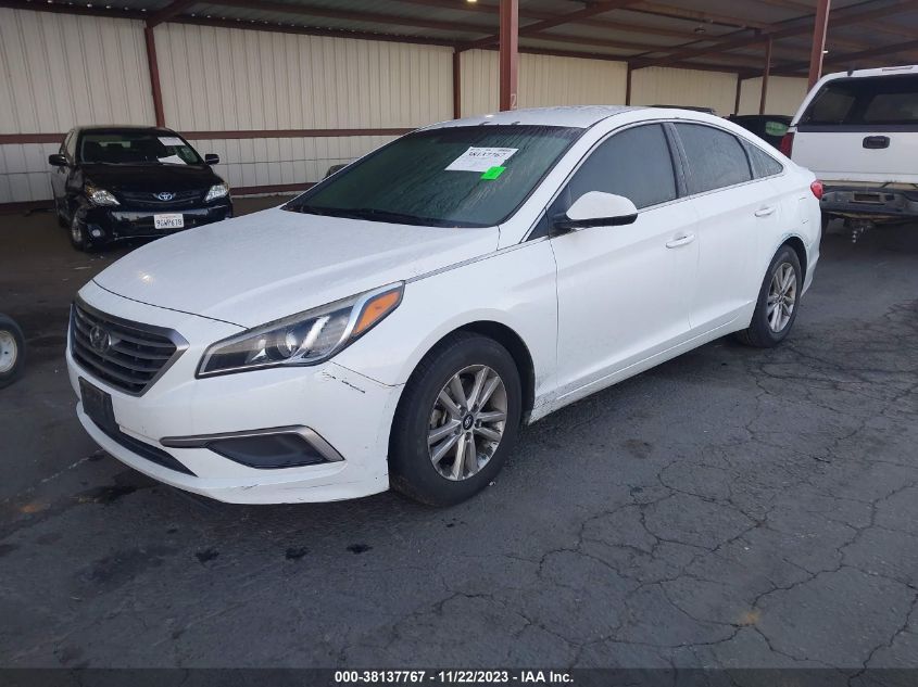 2017 HYUNDAI SONATA 2.4L - 5NPE24AF2HH569800