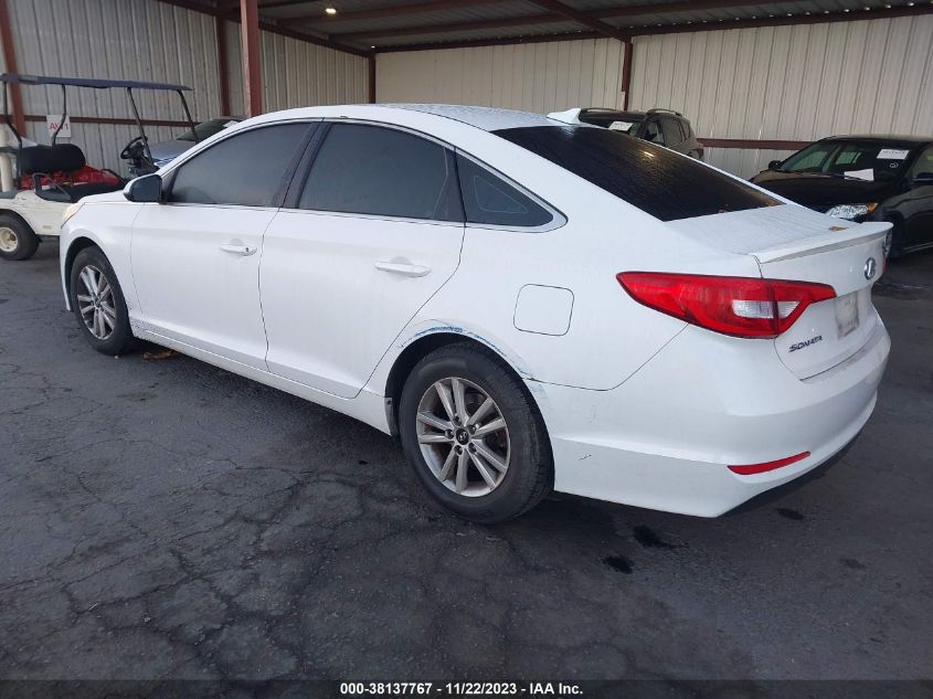 2017 HYUNDAI SONATA 2.4L - 5NPE24AF2HH569800