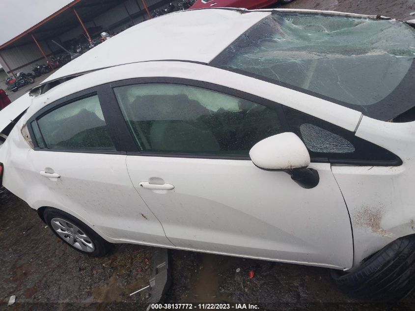 2013 KIA RIO LX - KNADM4A3XD6200342