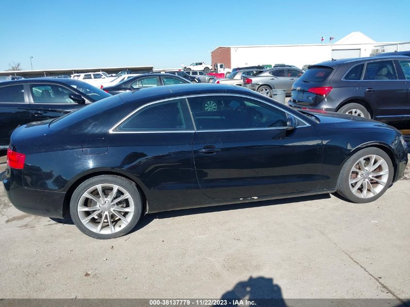 2013 AUDI A5 2.0T PREMIUM - WAUCFAFR3DA023017