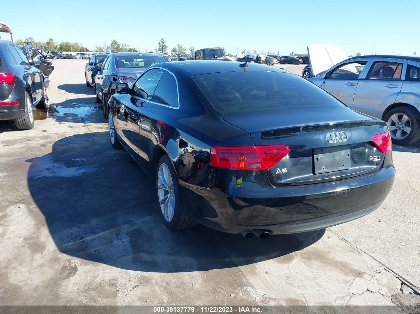 2013 AUDI A5 2.0T PREMIUM - WAUCFAFR3DA023017