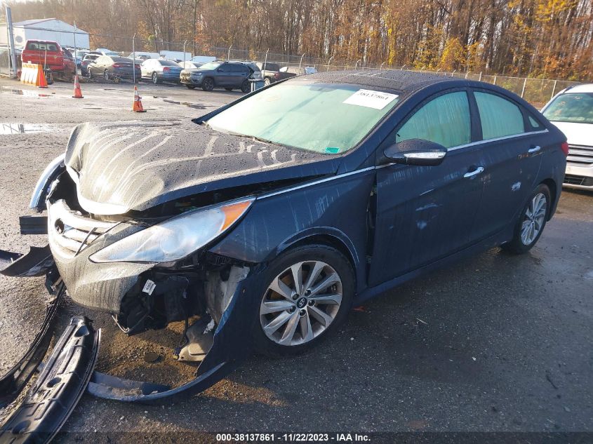 2014 HYUNDAI SONATA LIMITED - 5NPEC4AC2EH923281