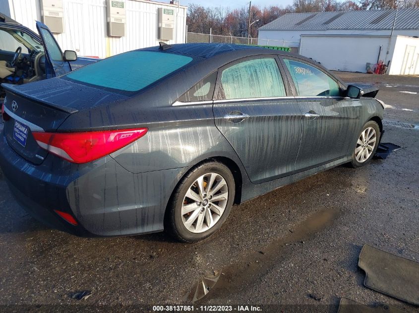 2014 HYUNDAI SONATA LIMITED - 5NPEC4AC2EH923281