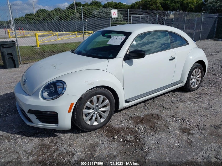 VIN 3VWF17AT4HM617447 2017 VOLKSWAGEN BEETLE #PINKBEETLE
